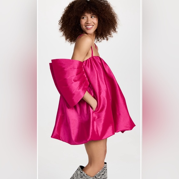 Kika Vargas Dresses & Skirts - Kiki Vargas Karen Bow Detail Mini Dress